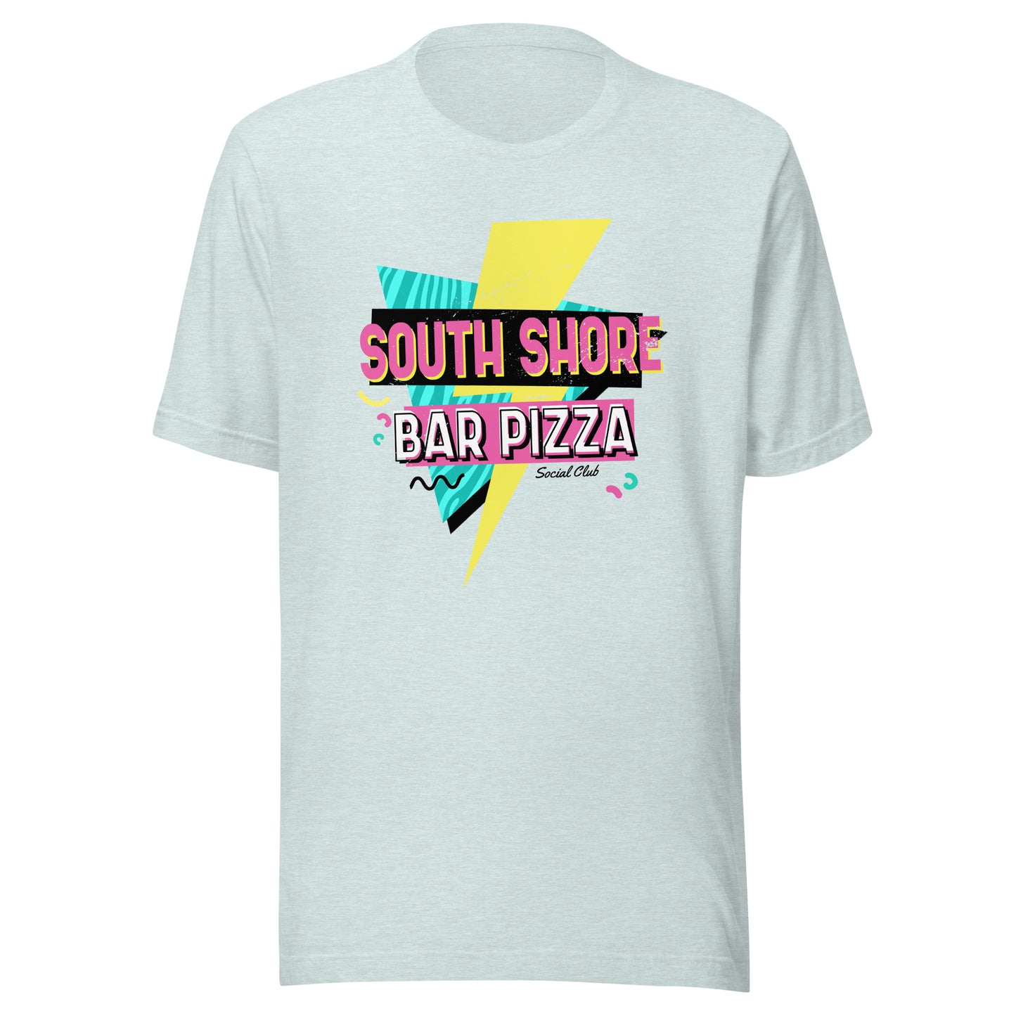 90's Style South Shore Bar Pizza Social Club Tee