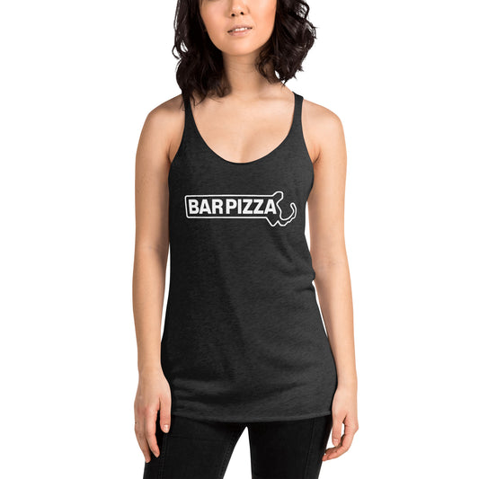 Bar Pizza Lottery Racerback Tank Top