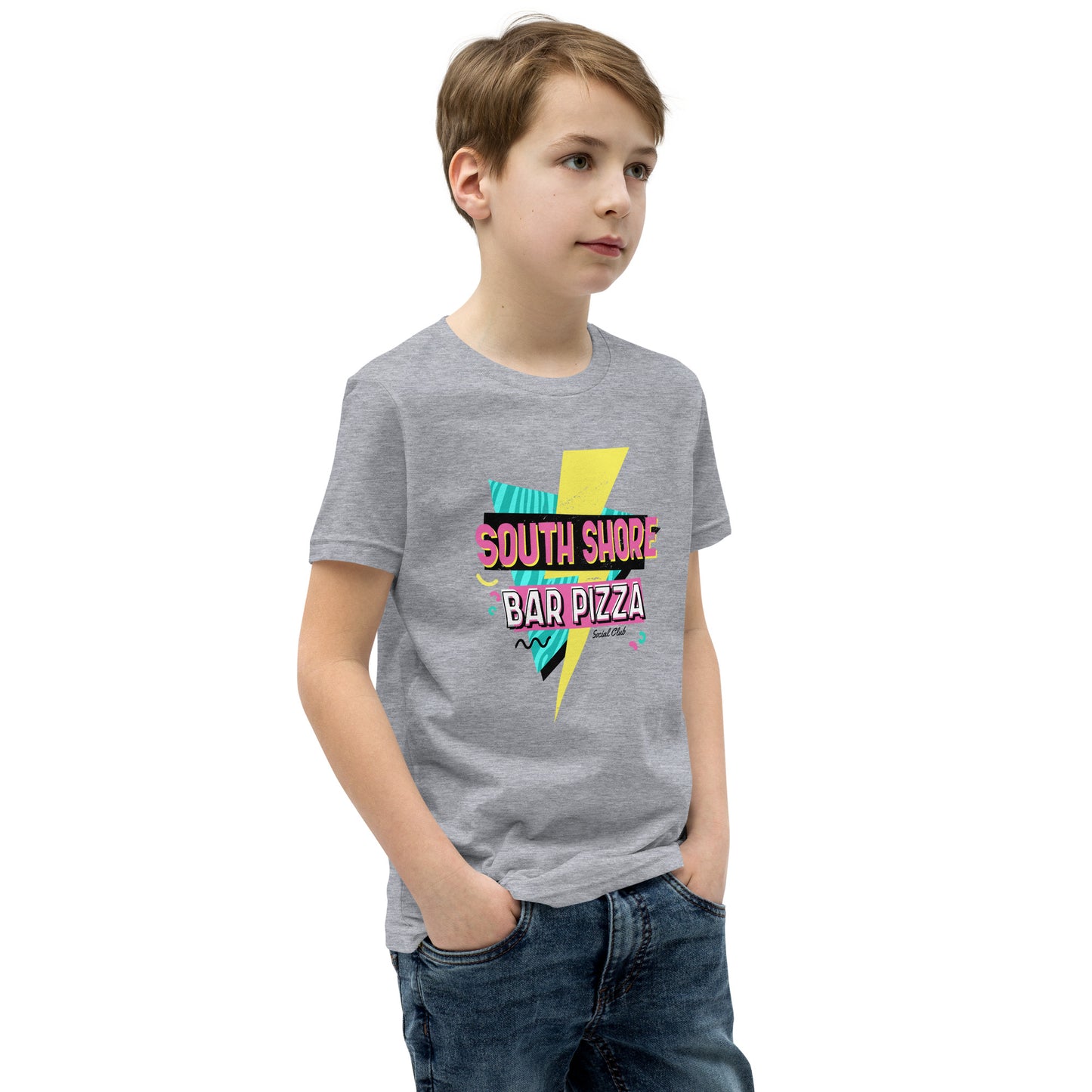 90's South Shore Bar Pizza Club Kids Tee