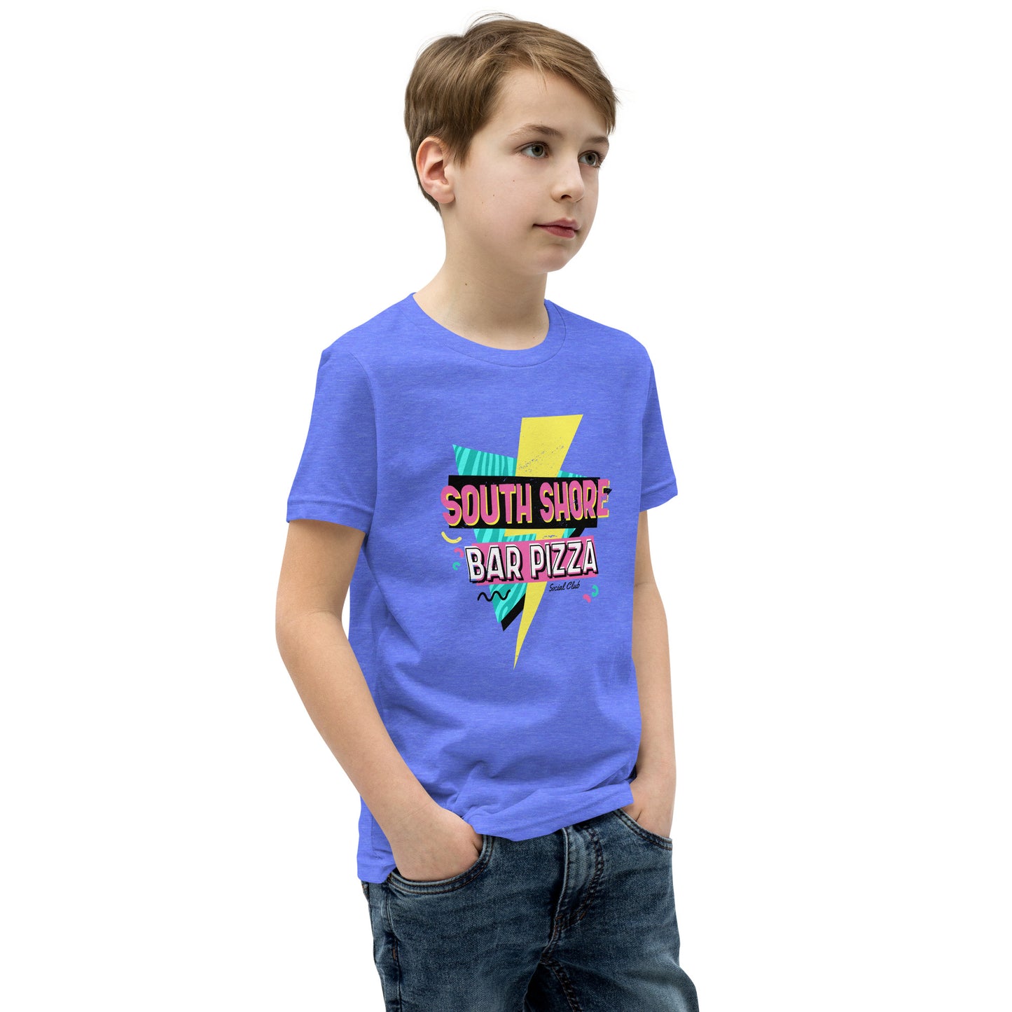 90's South Shore Bar Pizza Club Kids Tee