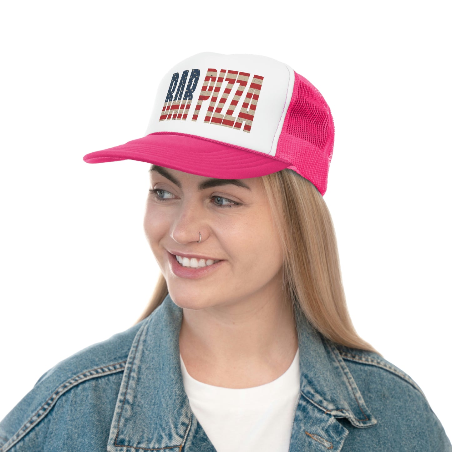 All American Bar Pizza Trucker Hat