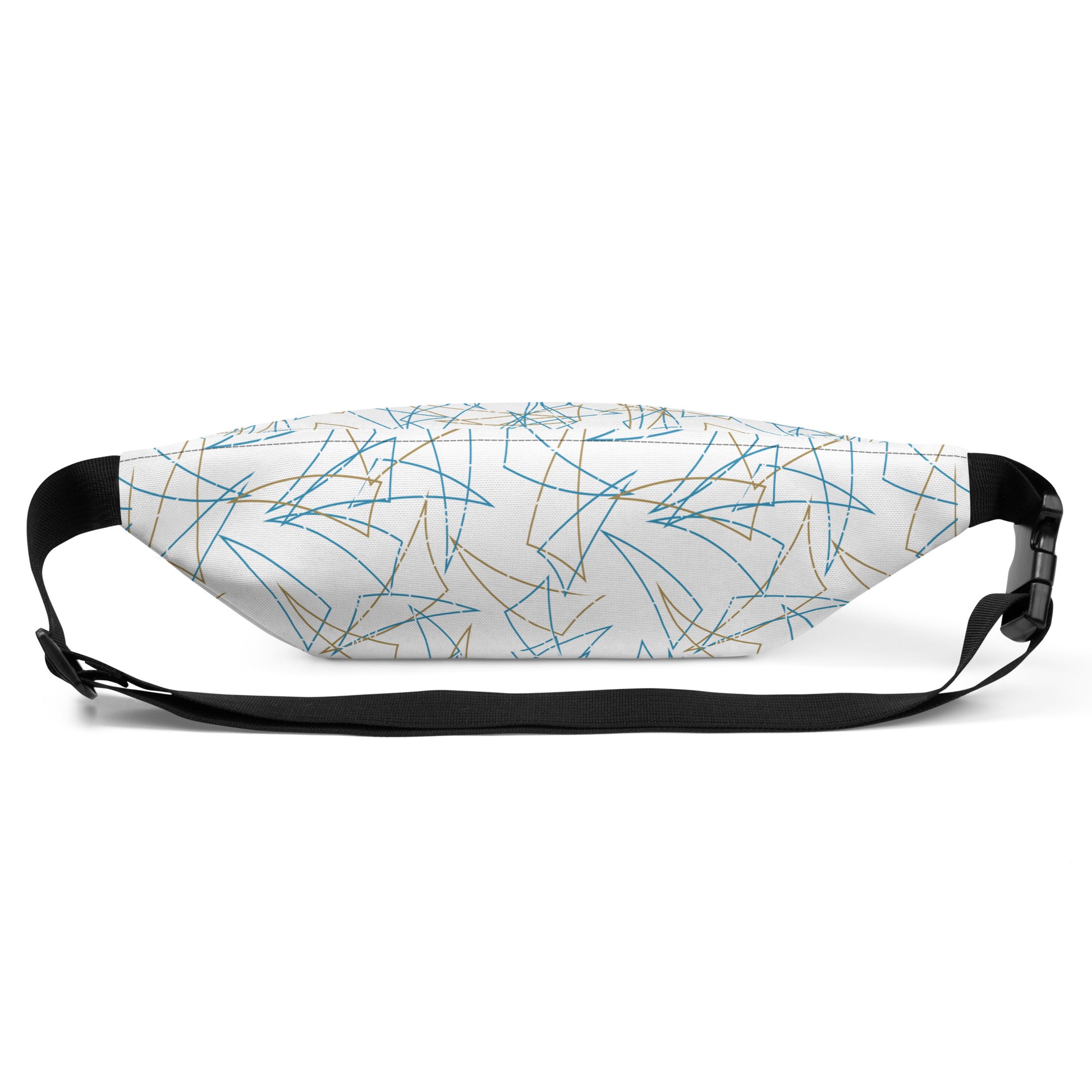 80's Table Top Pattern Bar Pizza Fanny Pack –