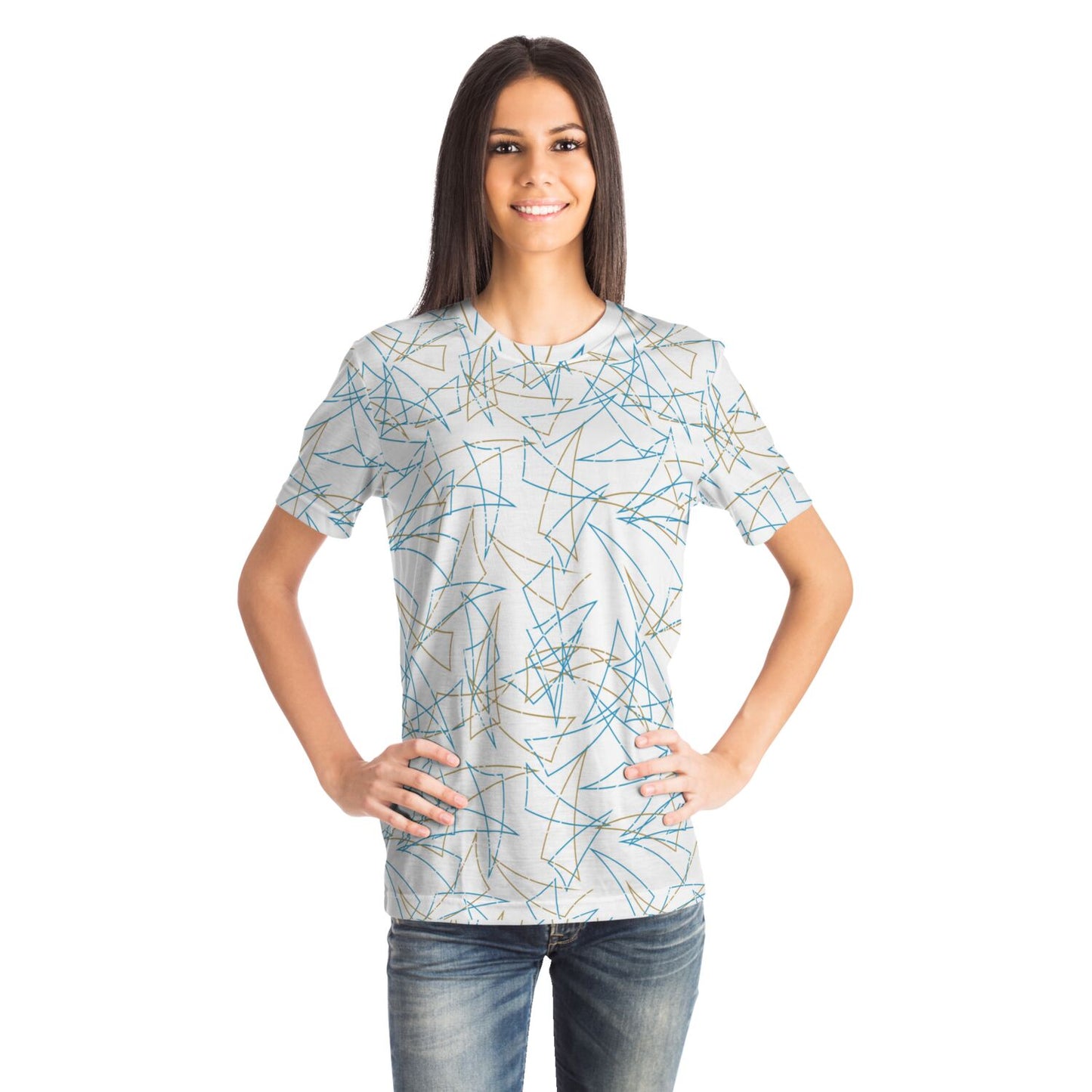 Randolph South Shore Bar Pizza Table Pattern T Shirt