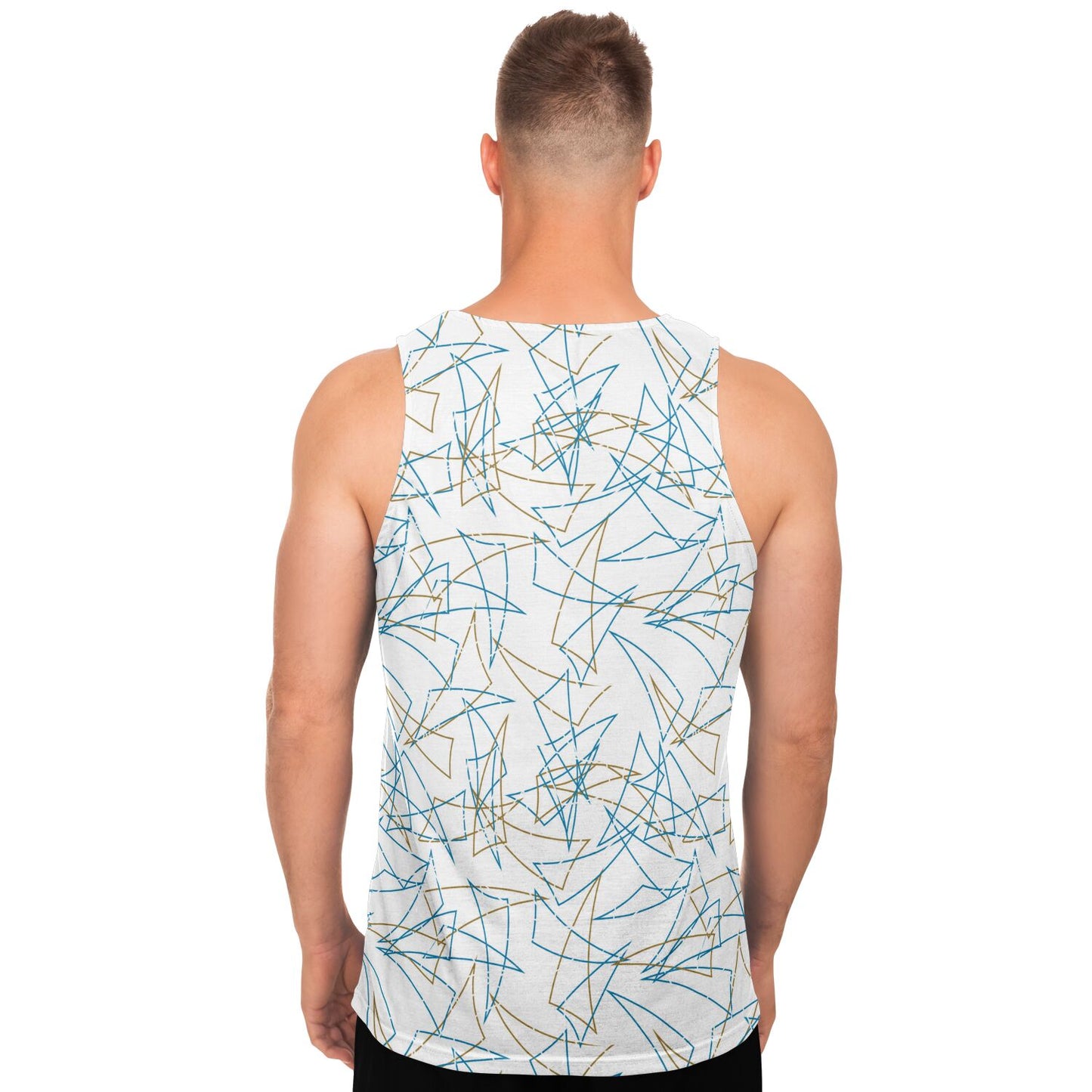 Randolph Bar Pizza Table Pattern All Over Print Tank Top