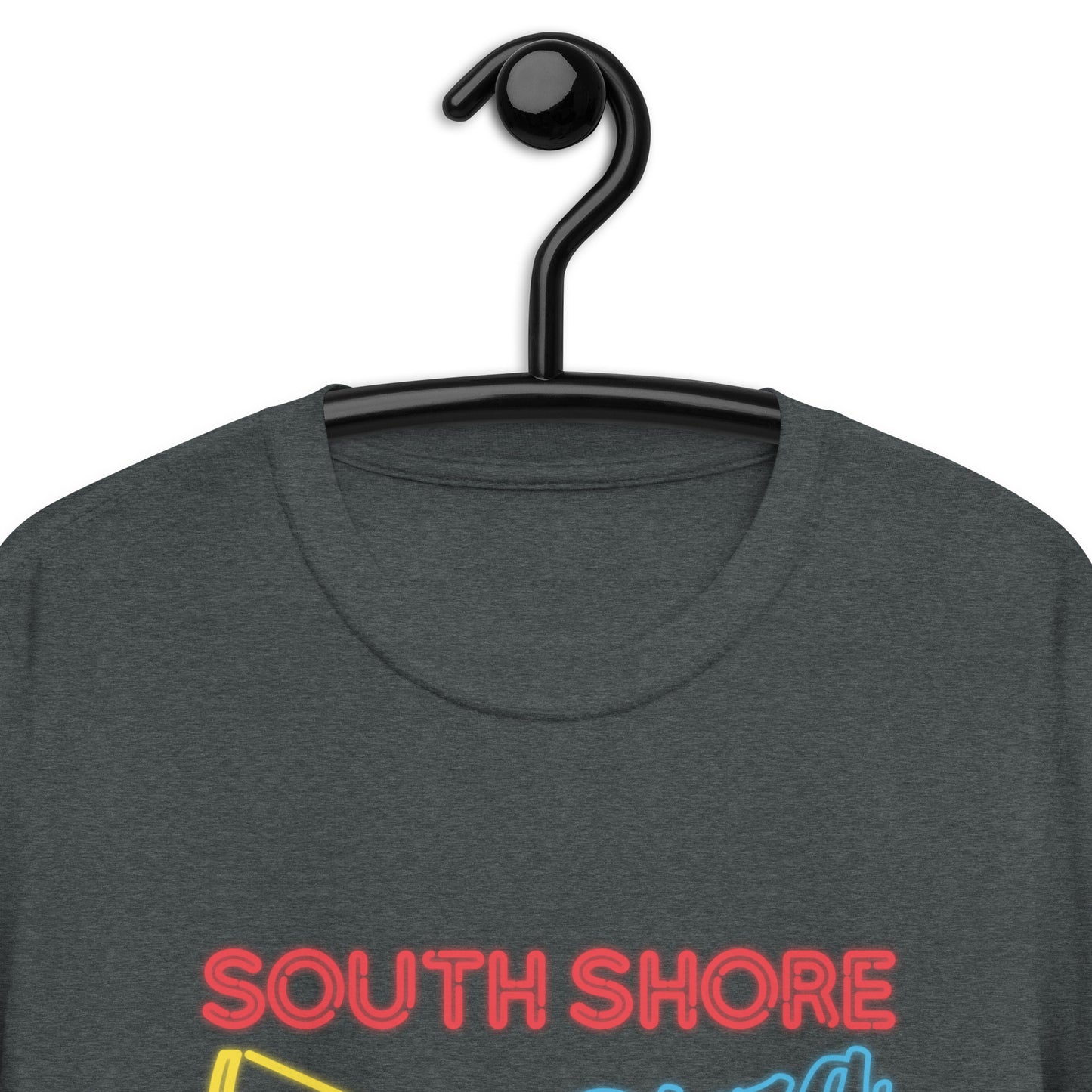 SSBP South Shore Bar Pizza Social Club Neon Sign Tee