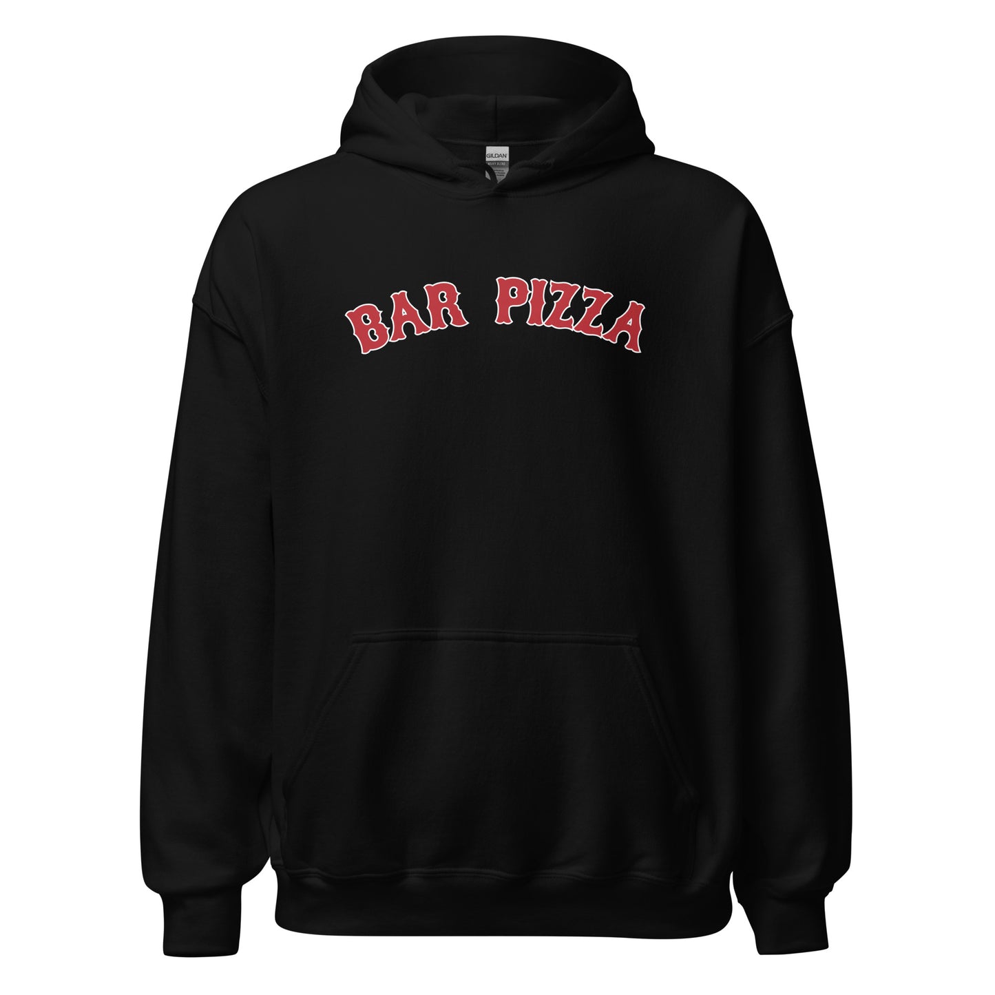 Bar Pizza Baseball Hoodie