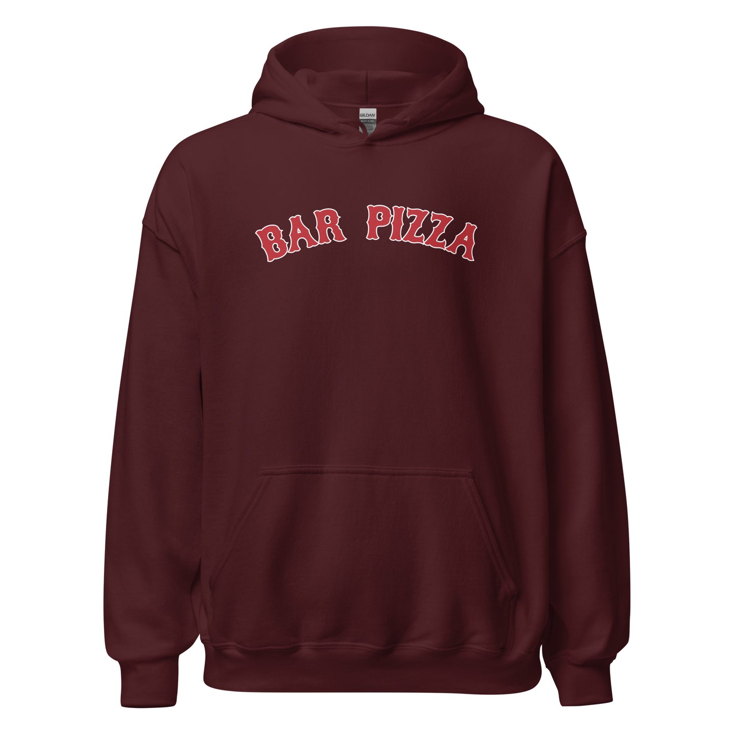 Bar Pizza Baseball Hoodie