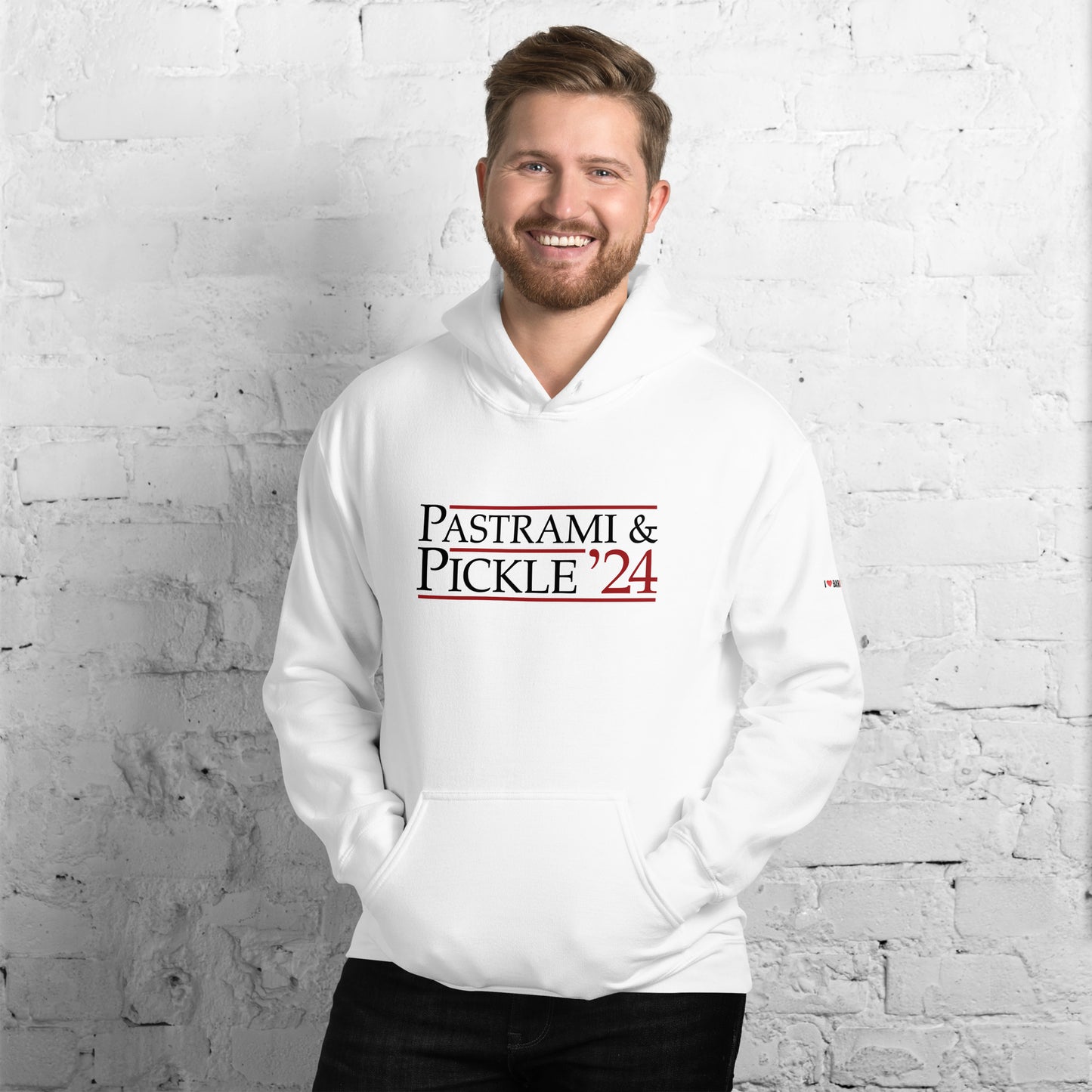 Pastrami & Pickle Bar Pizza Political Party Hoodie